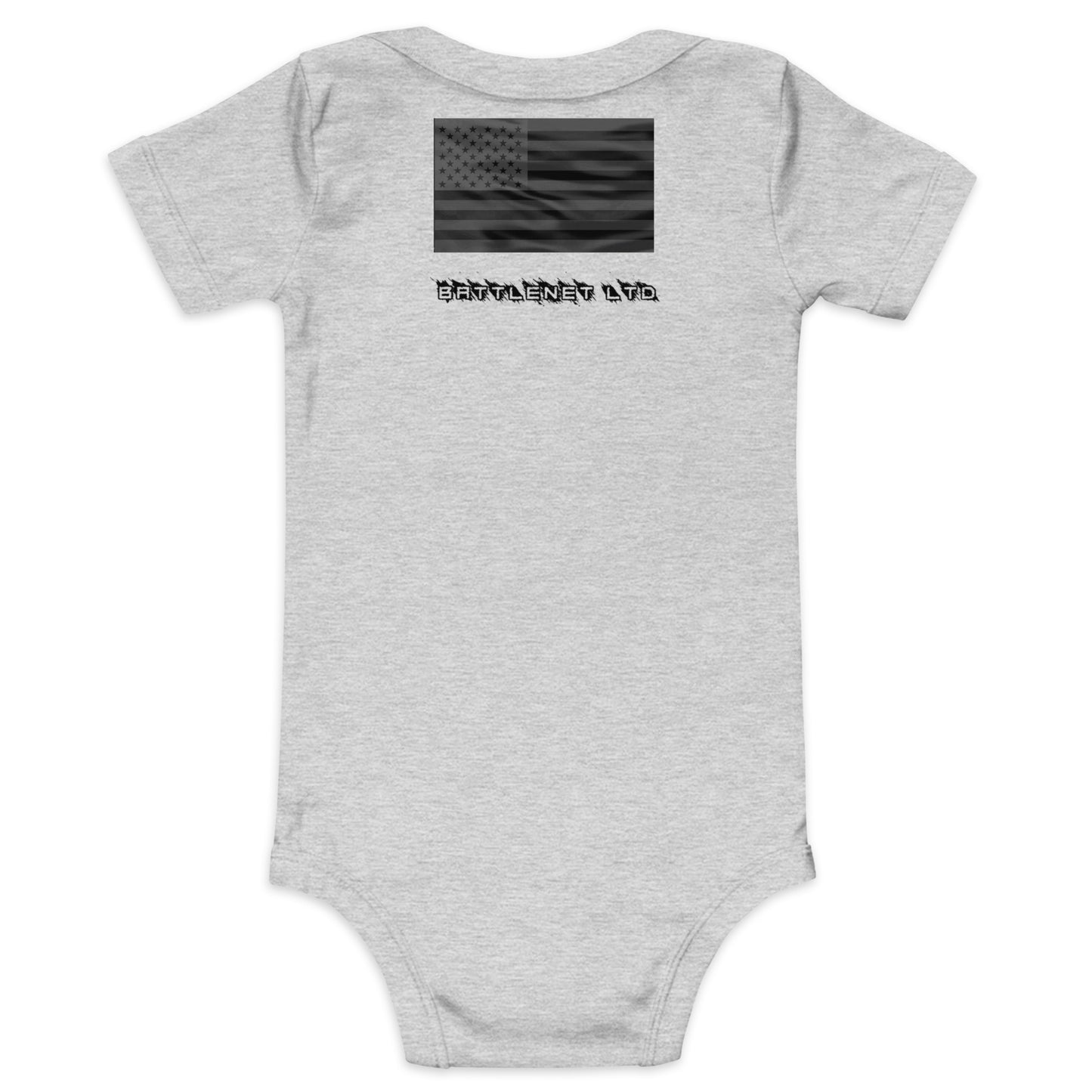 BNA LTD Baby short sleeve one piece (bear vest)