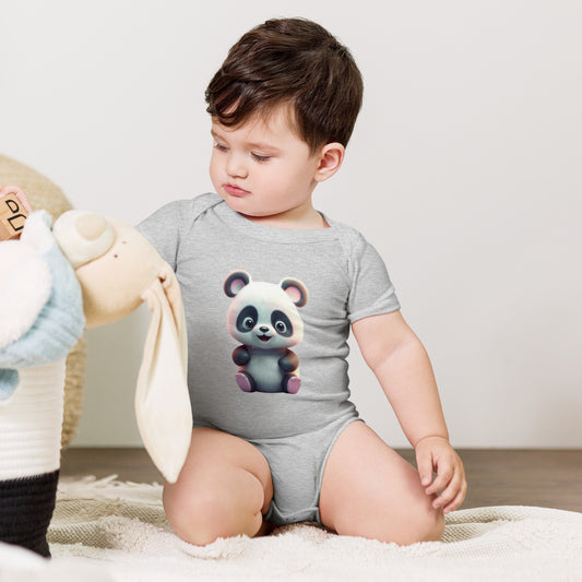 BNA LTD Baby short sleeve one piece (panda)