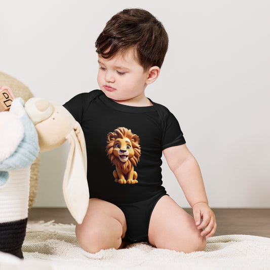 BNA LTD Baby short sleeve one piece (lion)