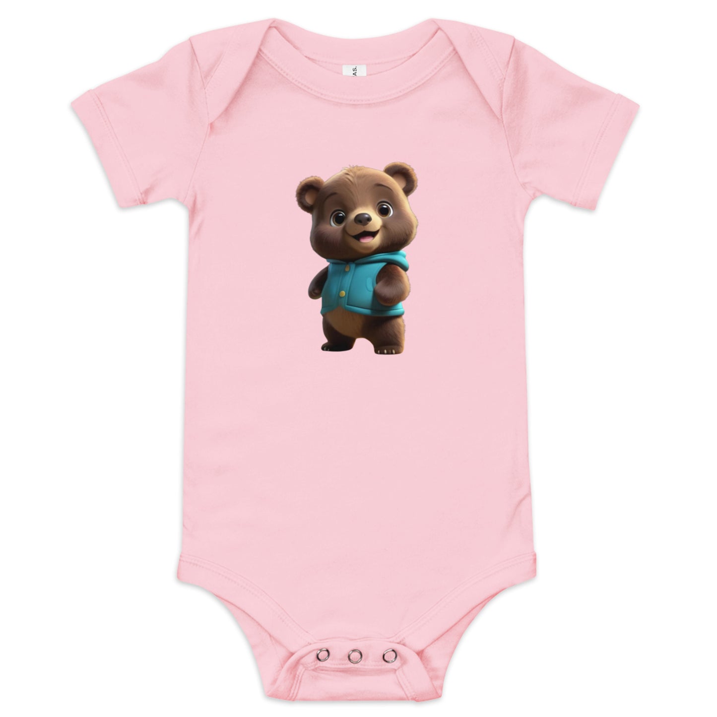 BNA LTD Baby short sleeve one piece (bear vest)