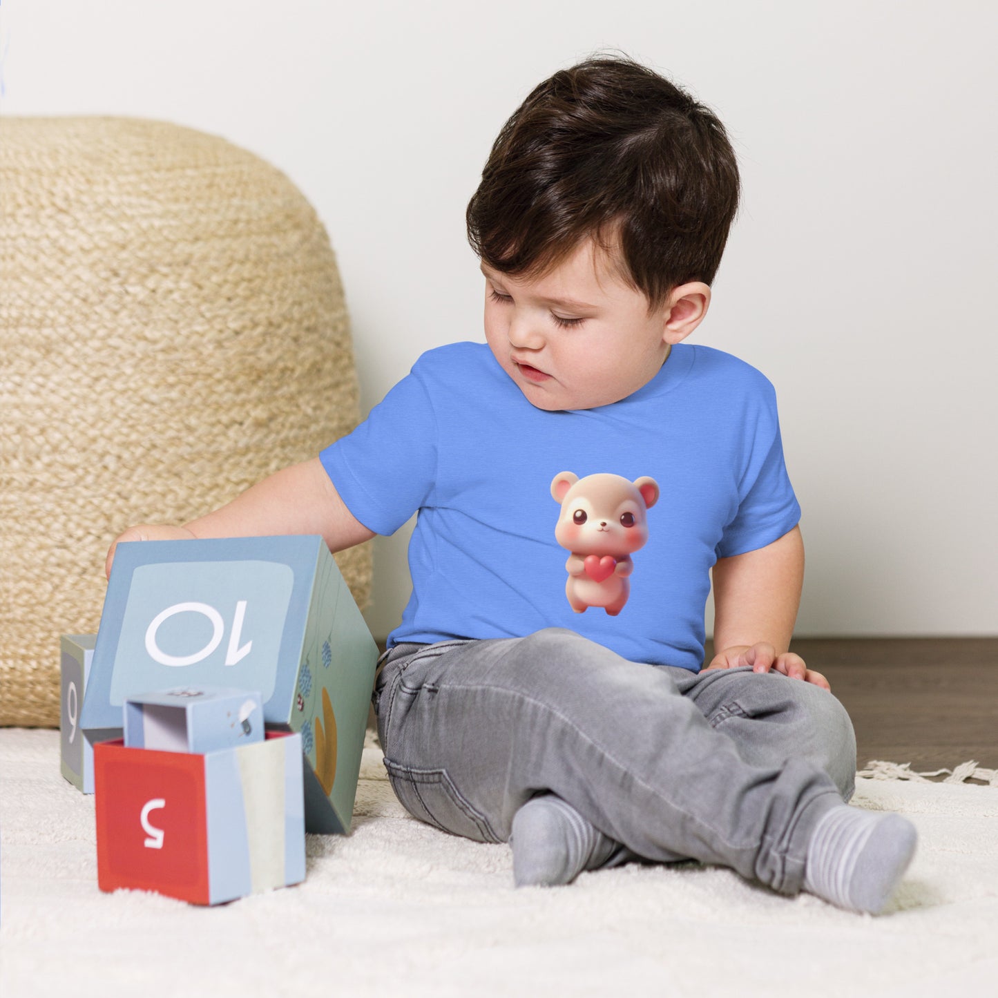 BNA LTD Baby Jersey Short Sleeve Tee (hamster)