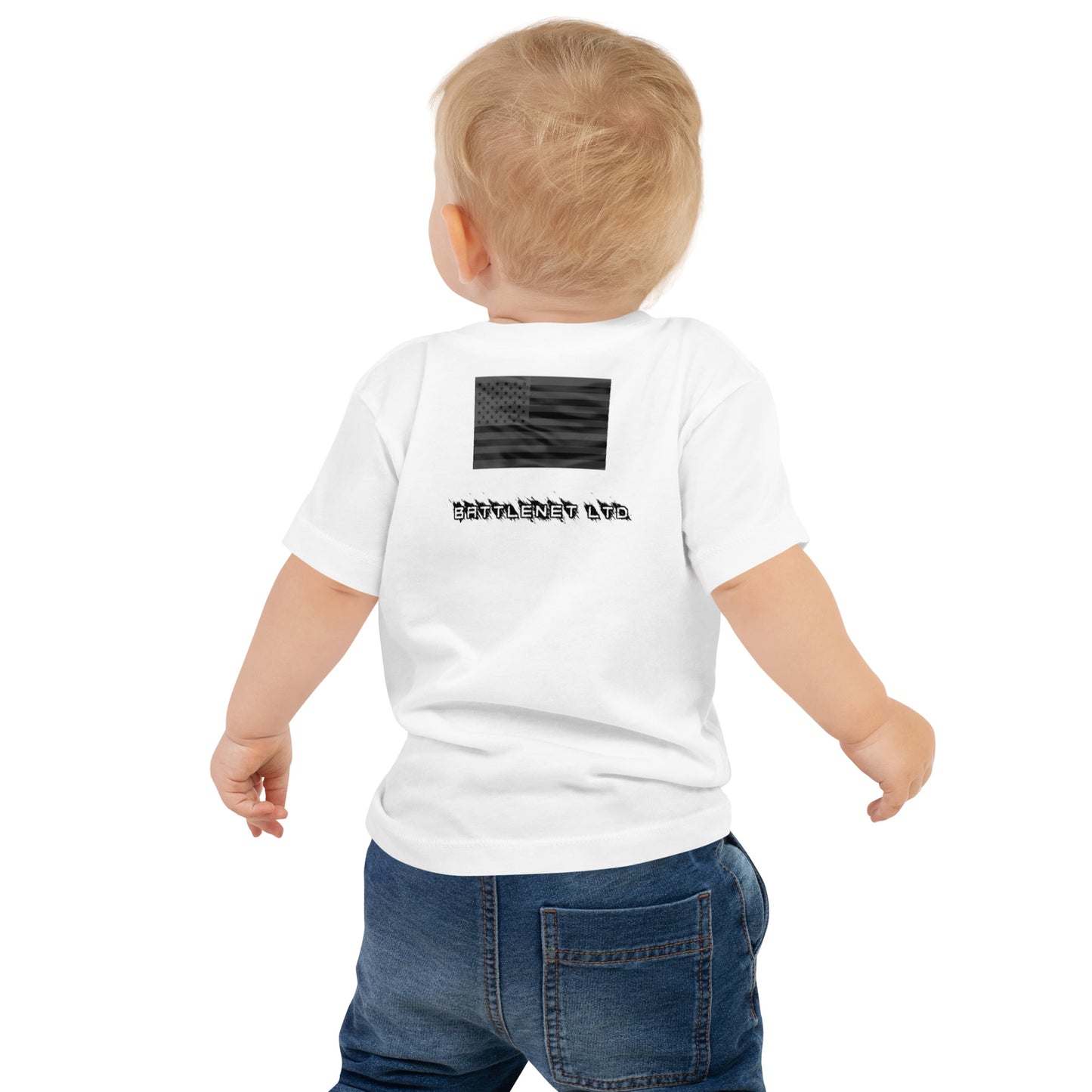 BNA LTD Baby Jersey Short Sleeve Tee (elephant pink)