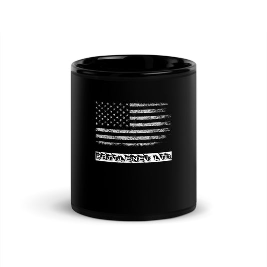 BNA LTD Black Glossy Mug