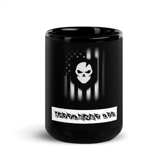 BNA LTD Black Glossy Mug