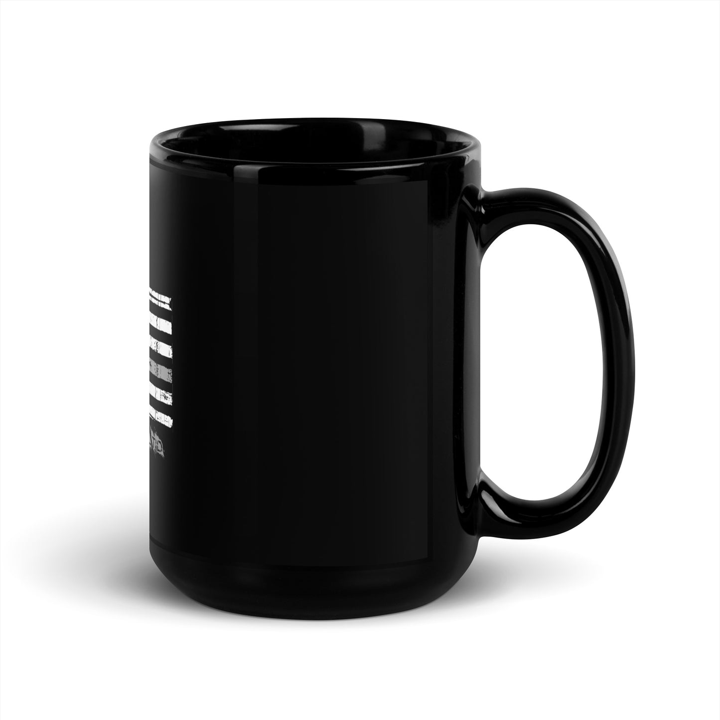 Thin Line CORRECTIONS Black Glossy Mug