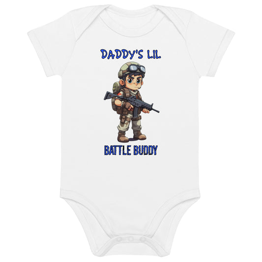 Battle Buddy baby bodysuit