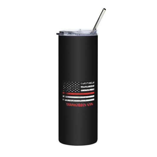 Thin Line FIREFIGHTER Stainless steel tumbler
