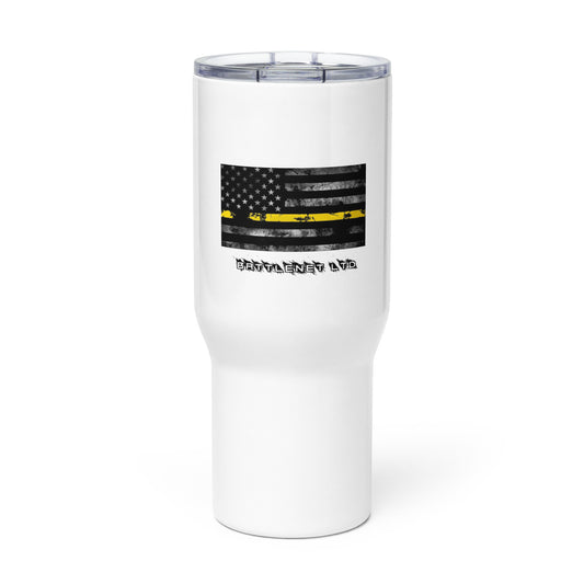 Thin Line DISPATCHER Travel mug with a handle