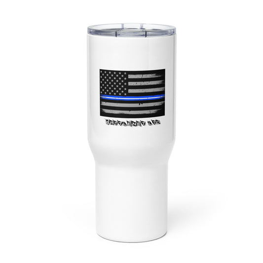 Thin Line EMS Travel mug with a handle