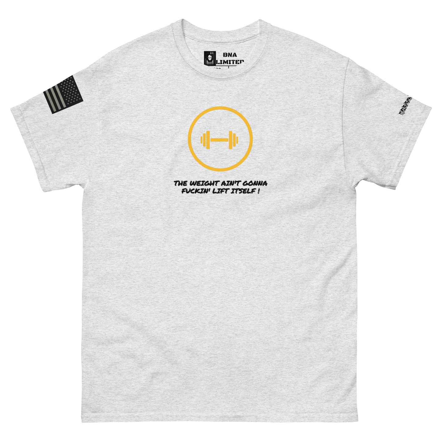BNA LTD Dumbbell gym T shirt
