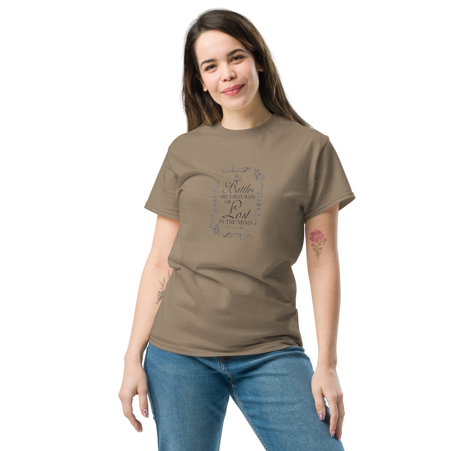 Joan of Arc quote T-shirt