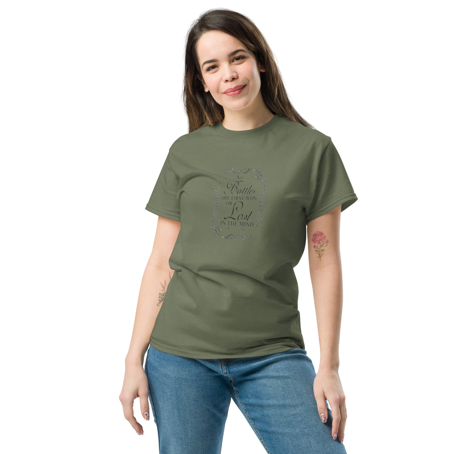 Joan of Arc quote T-shirt