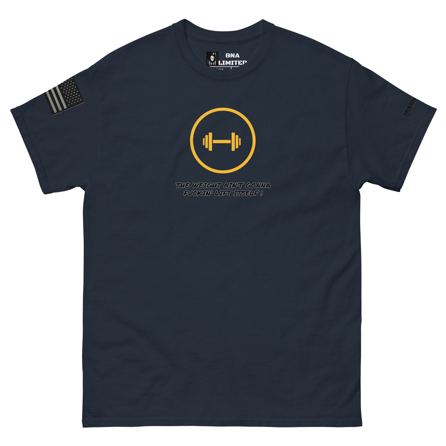 BNA LTD Dumbbell gym T shirt