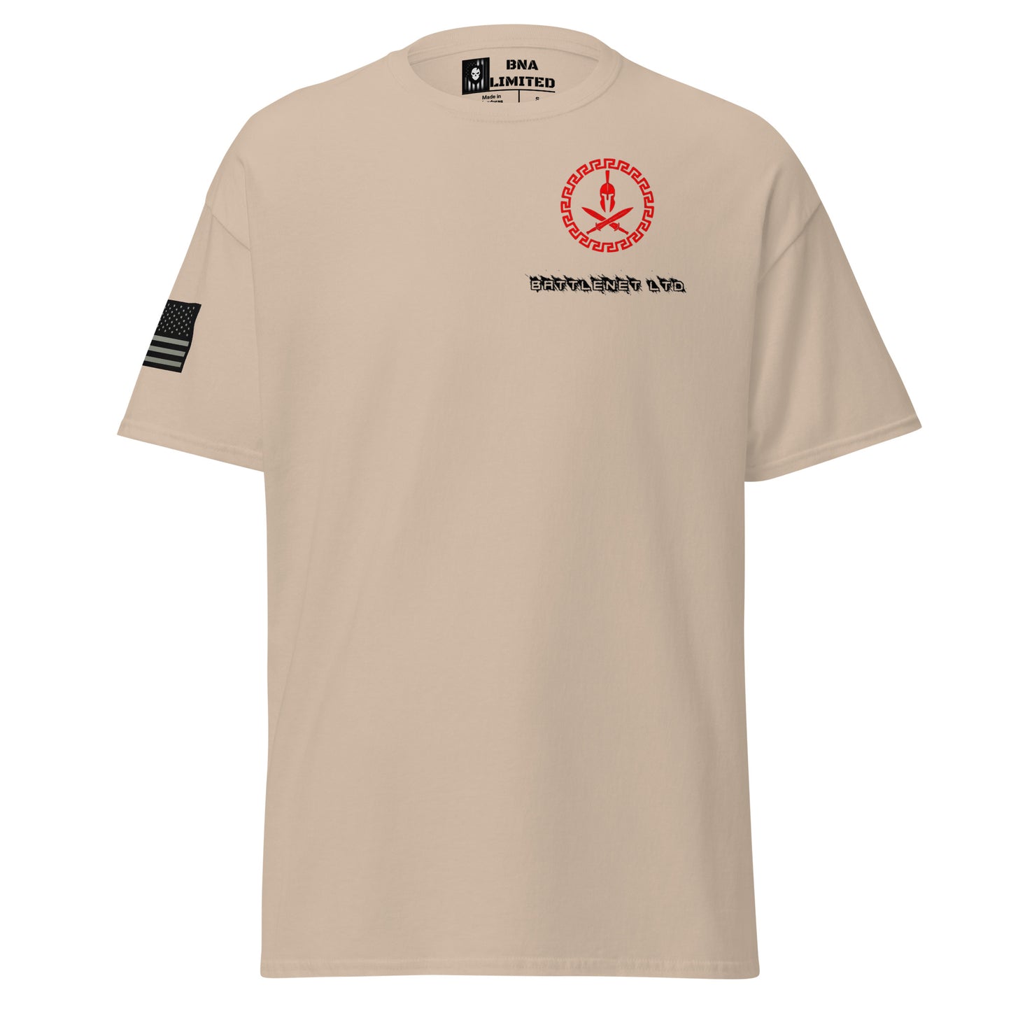 BNA LTD Spartan emblem T shirt