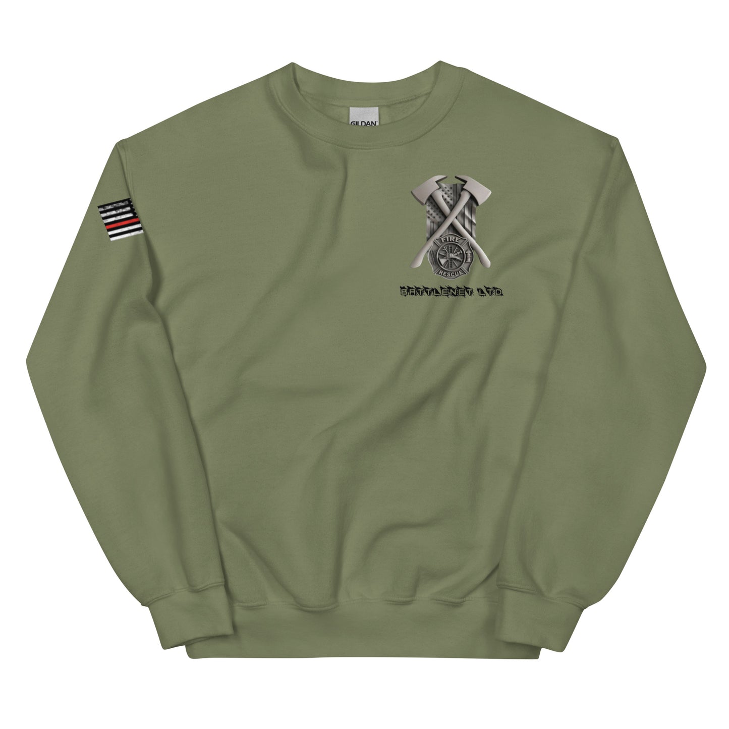 BNA LTD Responder FIREFIGHTER T Sweatshirt