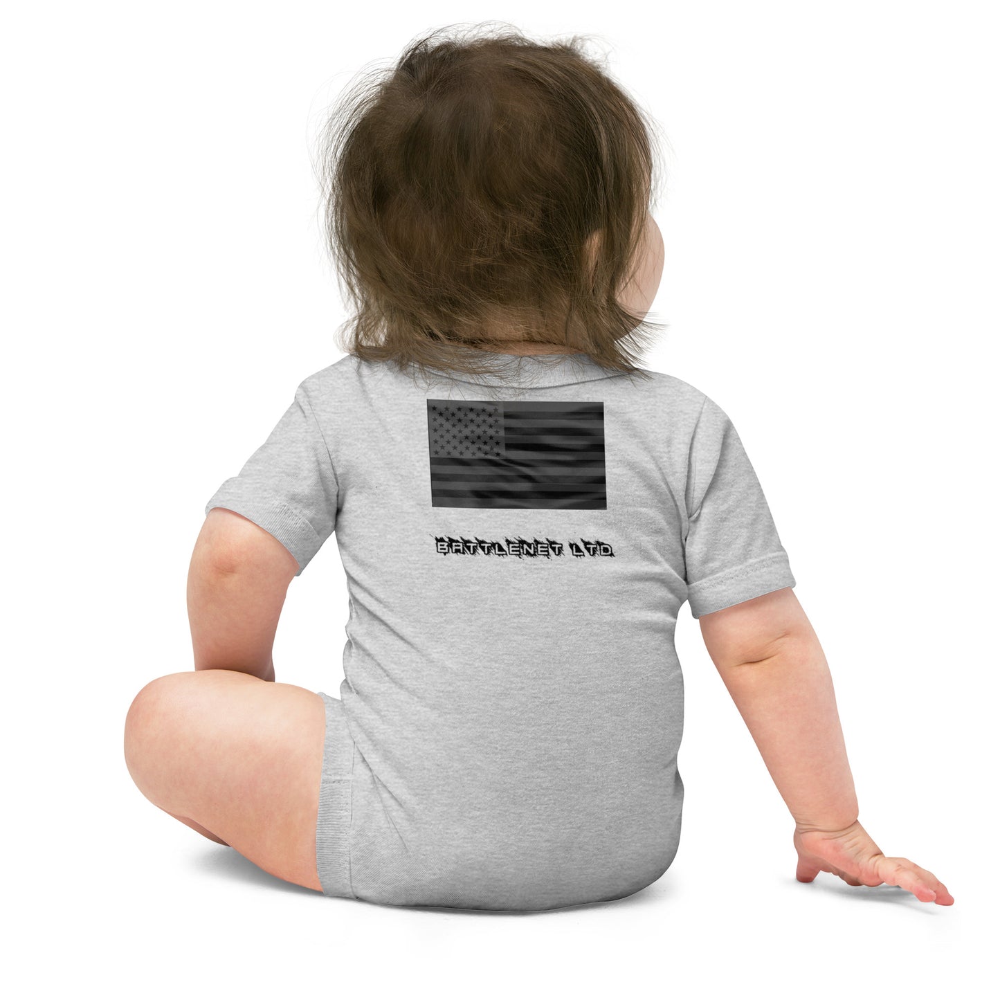 BNA LTD Baby short sleeve one piece (heart unicorn)