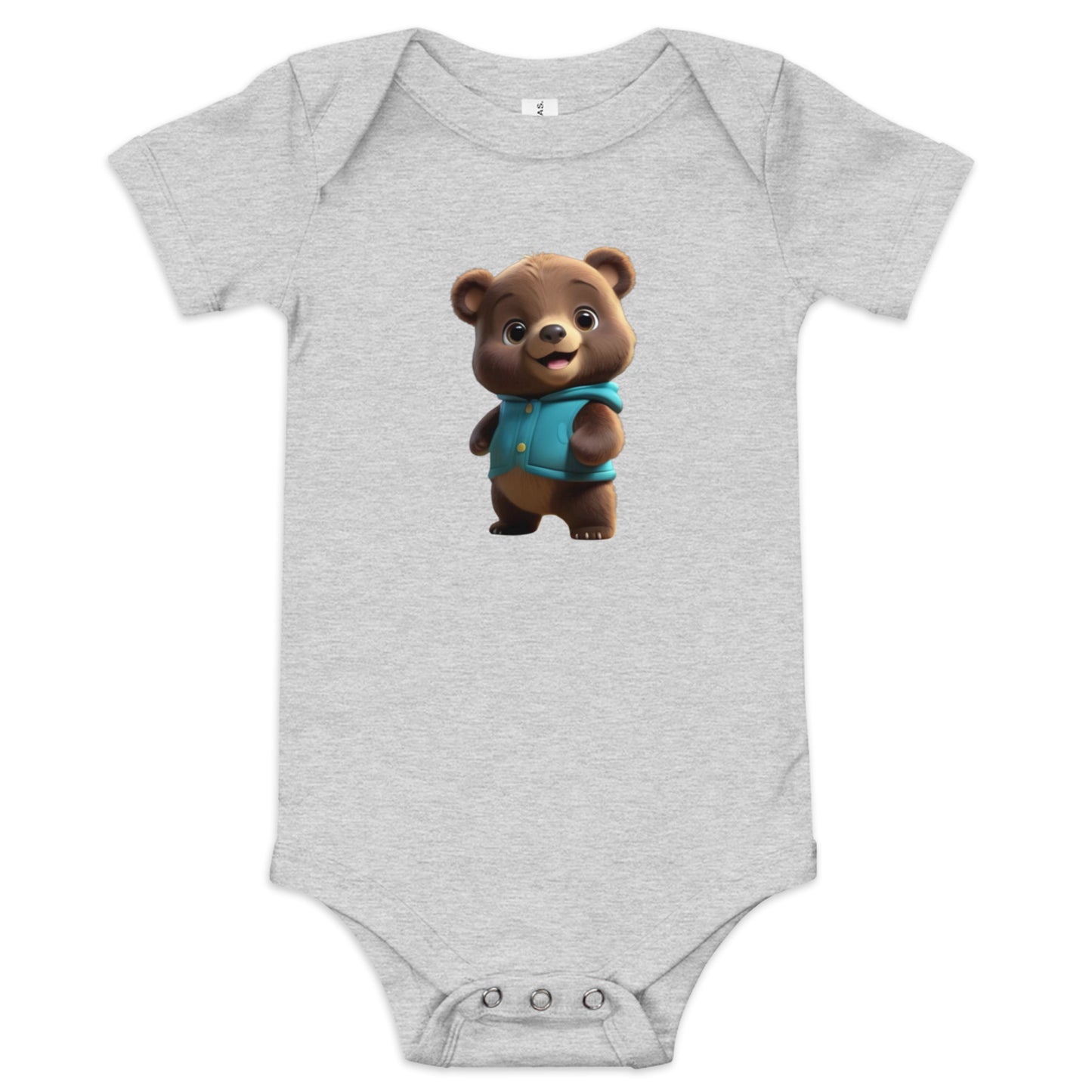 BNA LTD Baby short sleeve one piece (bear vest)