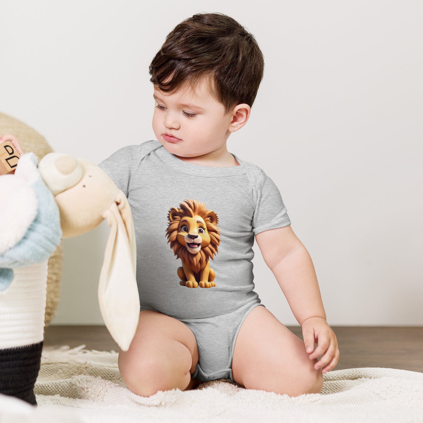 BNA LTD Baby short sleeve one piece (lion)
