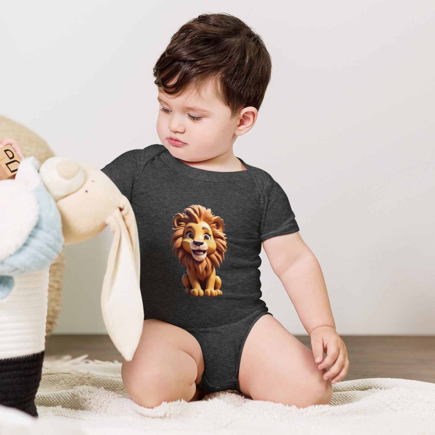 BNA LTD Baby short sleeve one piece (lion)