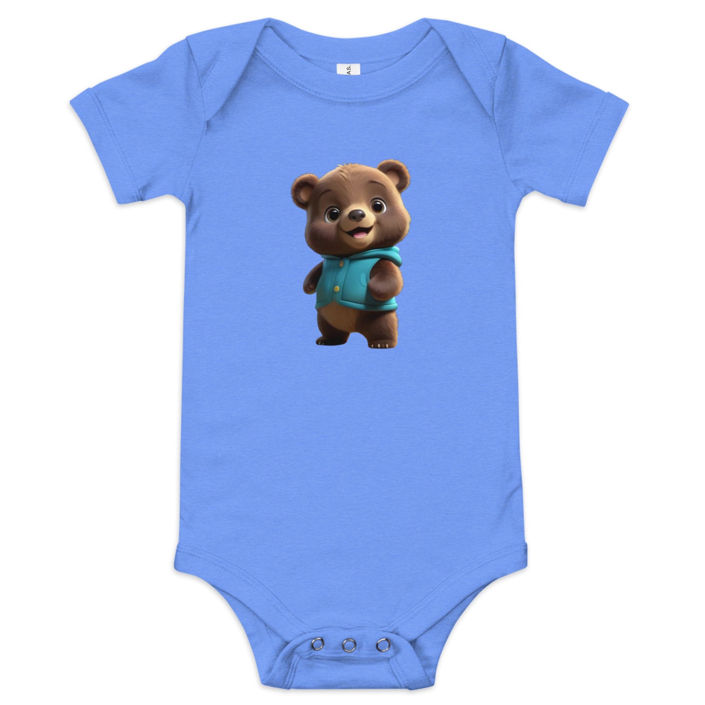 BNA LTD Baby short sleeve one piece (bear vest)