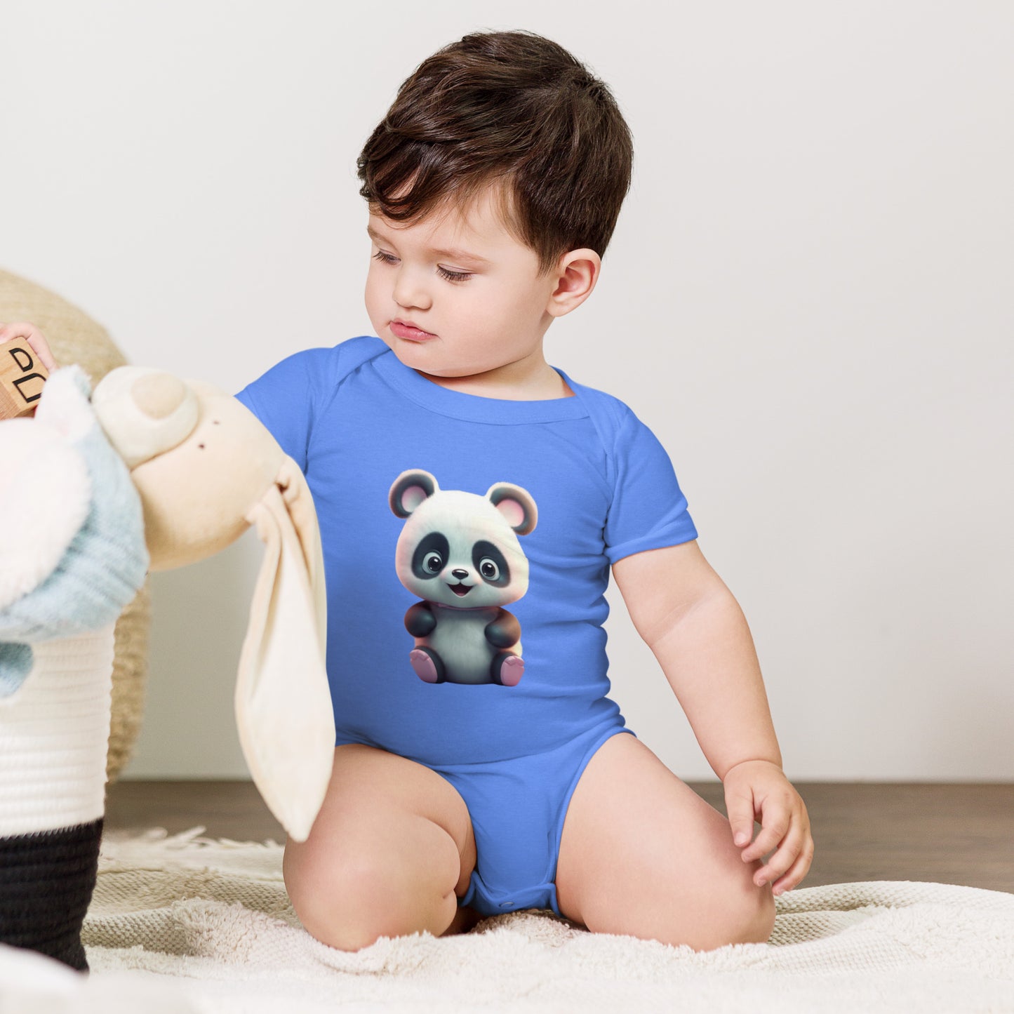 BNA LTD Baby short sleeve one piece (panda)