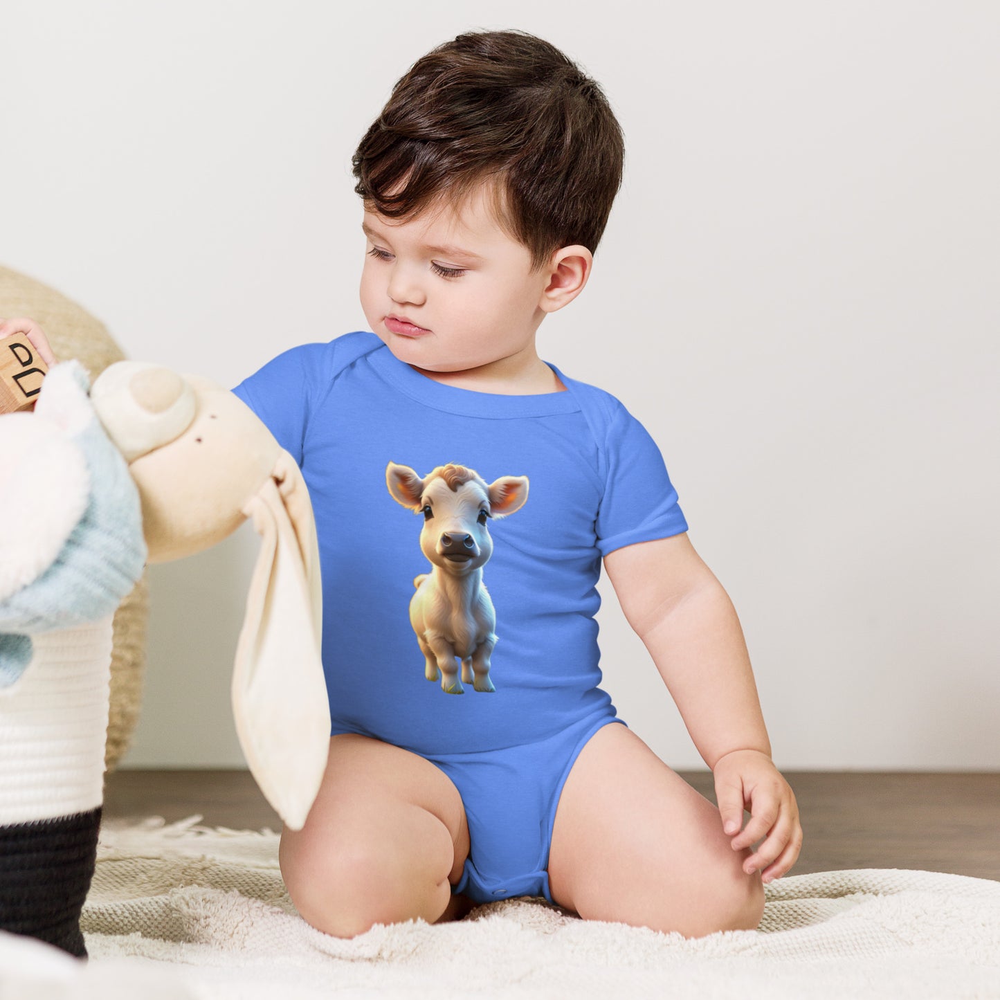 BNA LTD Baby short sleeve one piece (cow)