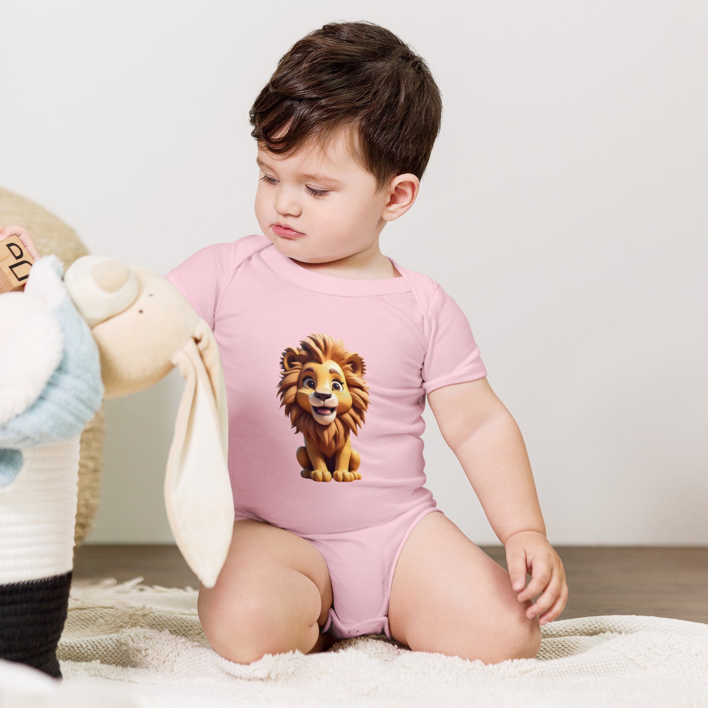 BNA LTD Baby short sleeve one piece (lion)