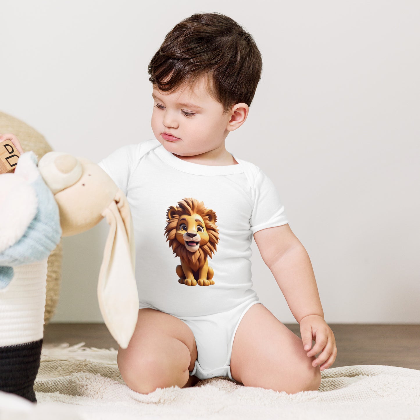 BNA LTD Baby short sleeve one piece (lion)
