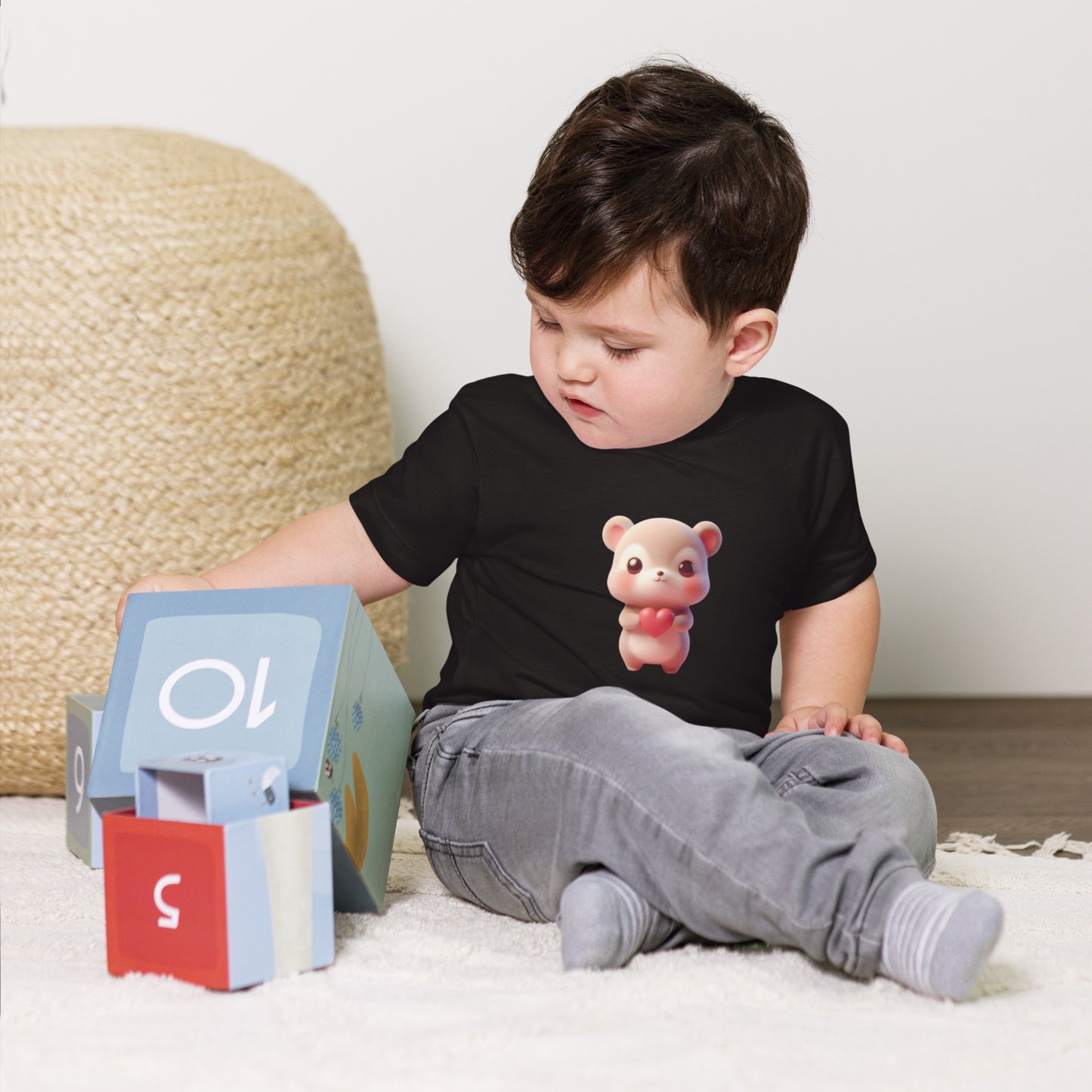 BNA LTD Baby Jersey Short Sleeve Tee (hamster)