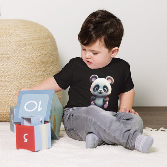 BNA LTD Baby Jersey Short Sleeve Tee (panda)