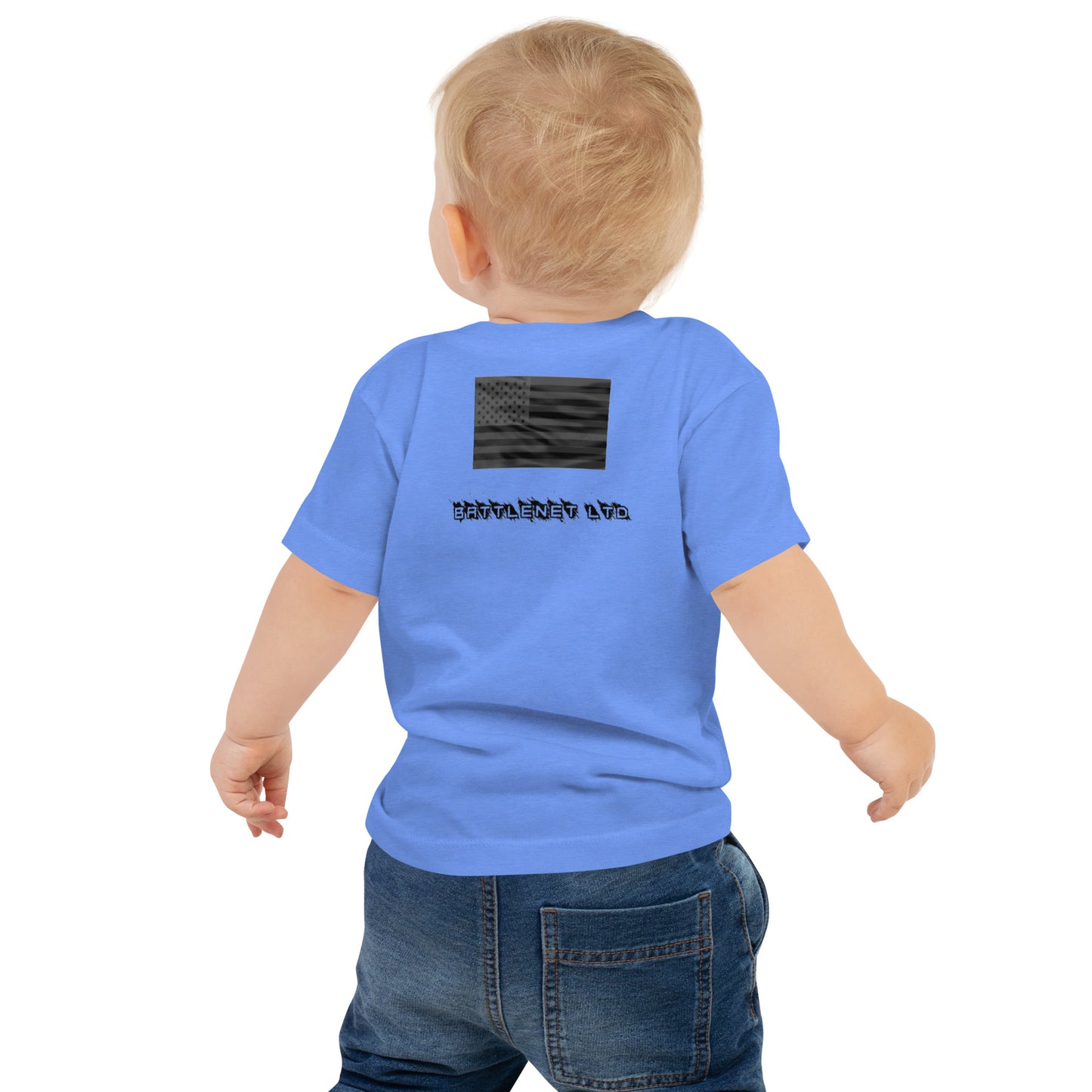 BNA LTD Baby Jersey Short Sleeve Tee (elephant pink)