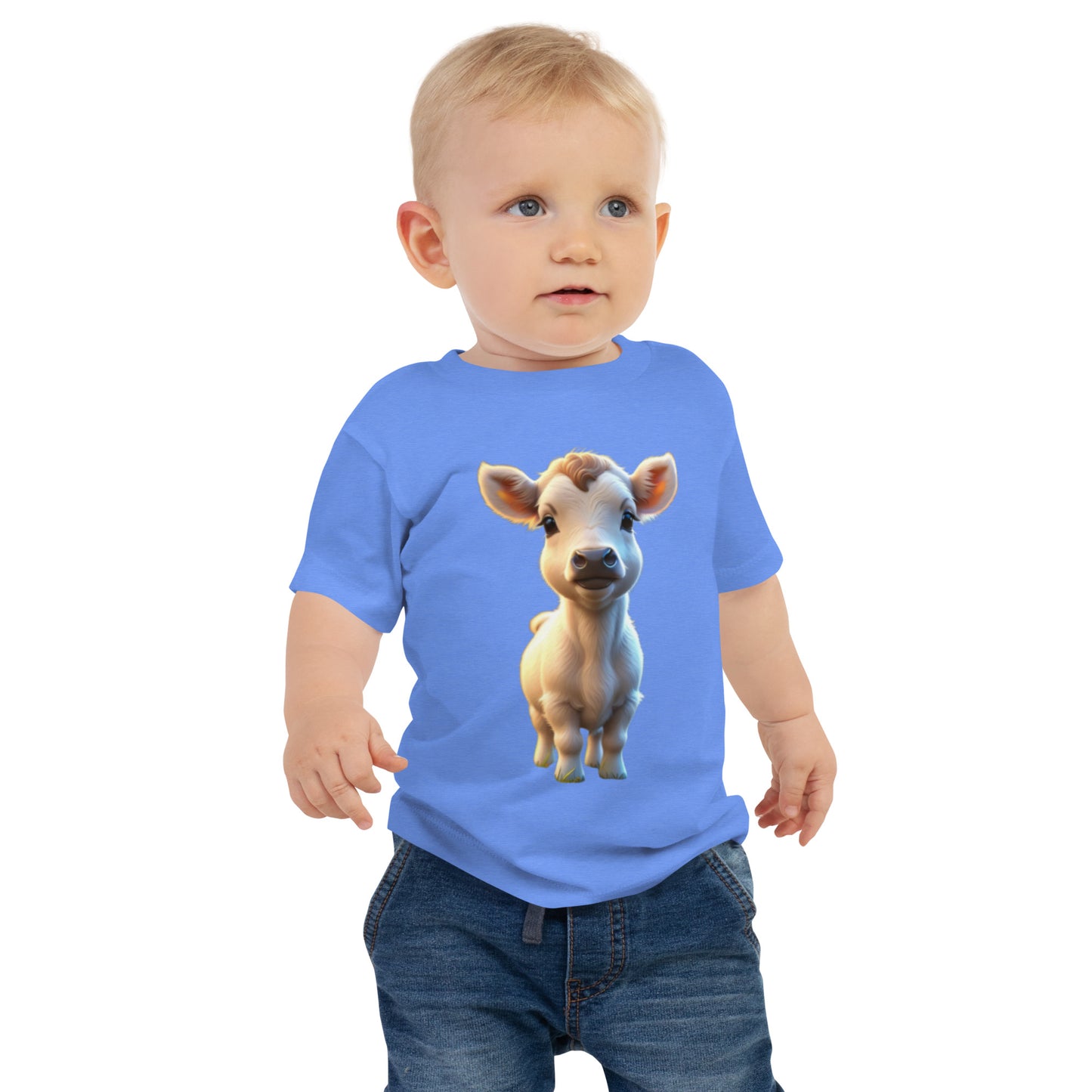 BNA LTD Baby Jersey Short Sleeve Tee (cow)