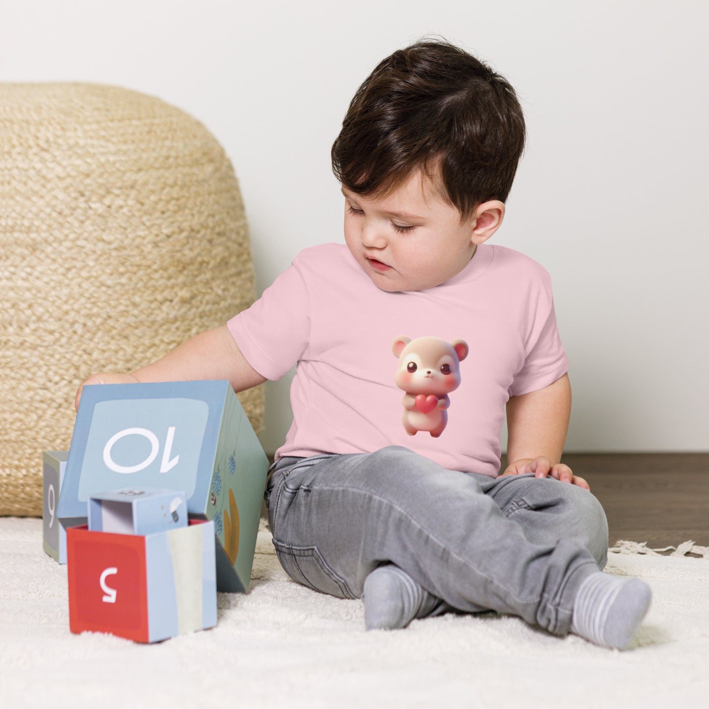 BNA LTD Baby Jersey Short Sleeve Tee (hamster)