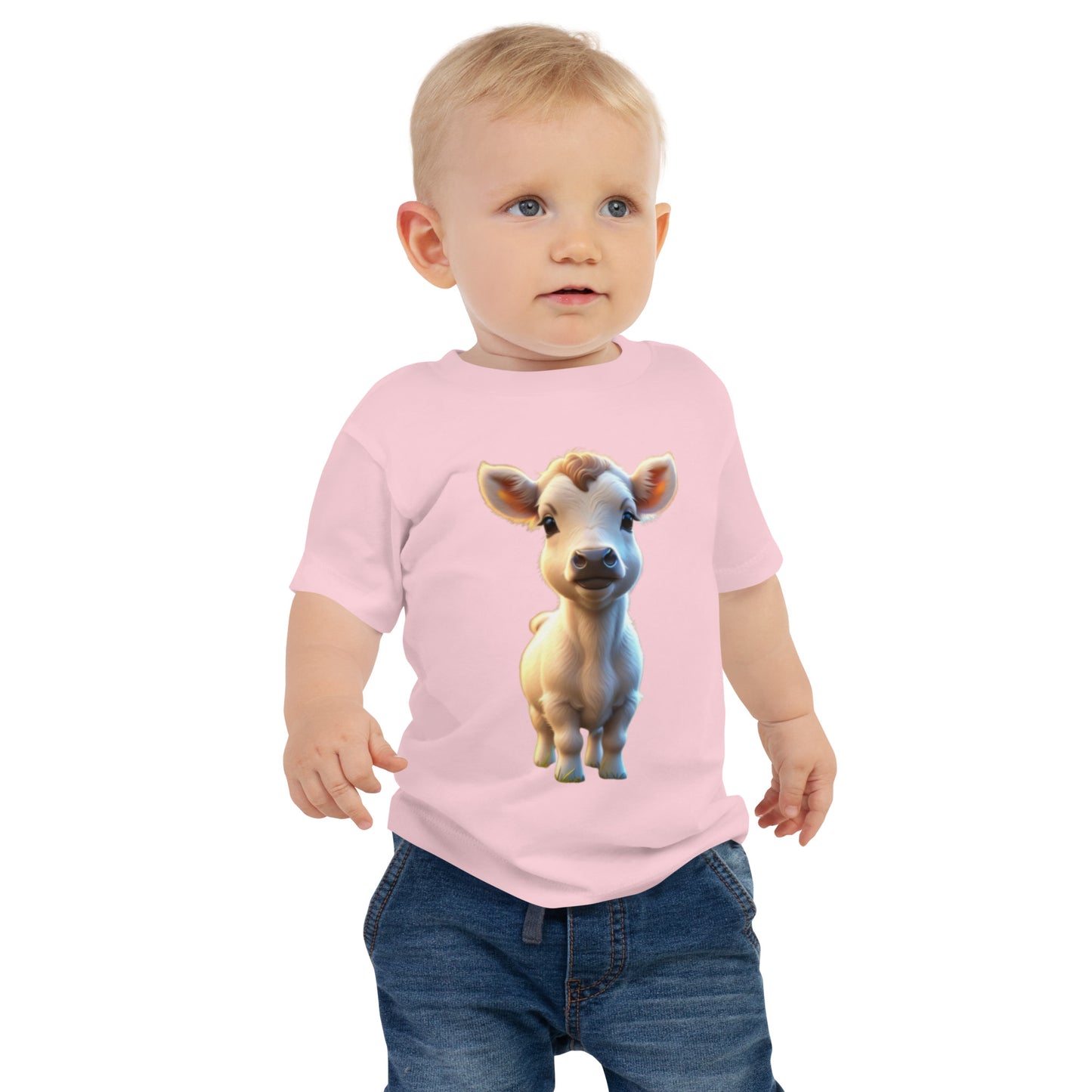 BNA LTD Baby Jersey Short Sleeve Tee (cow)
