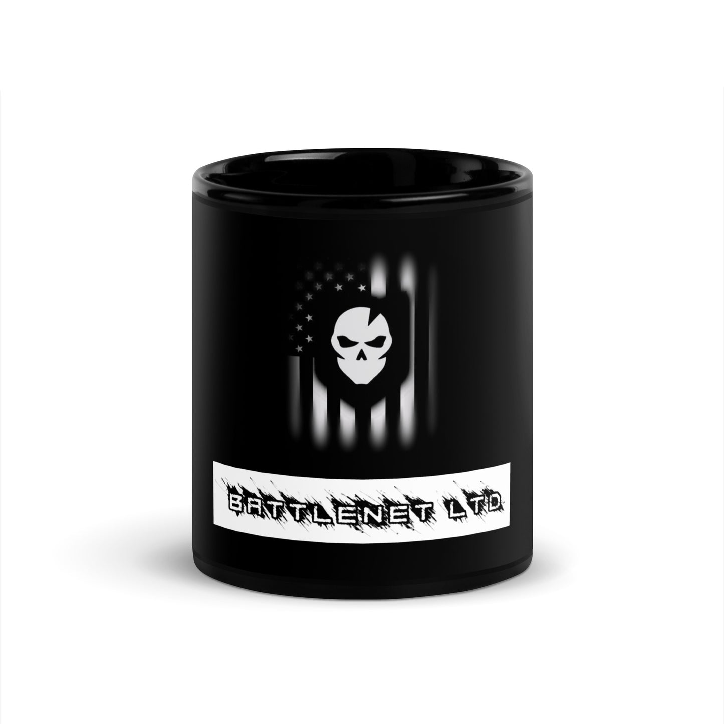 BNA LTD Black Glossy Mug
