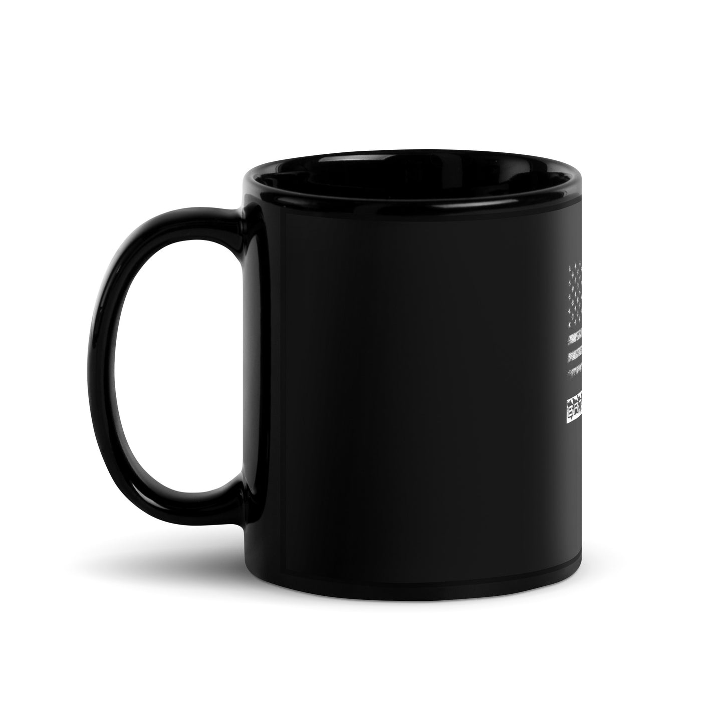 BNA LTD Black Glossy Mug