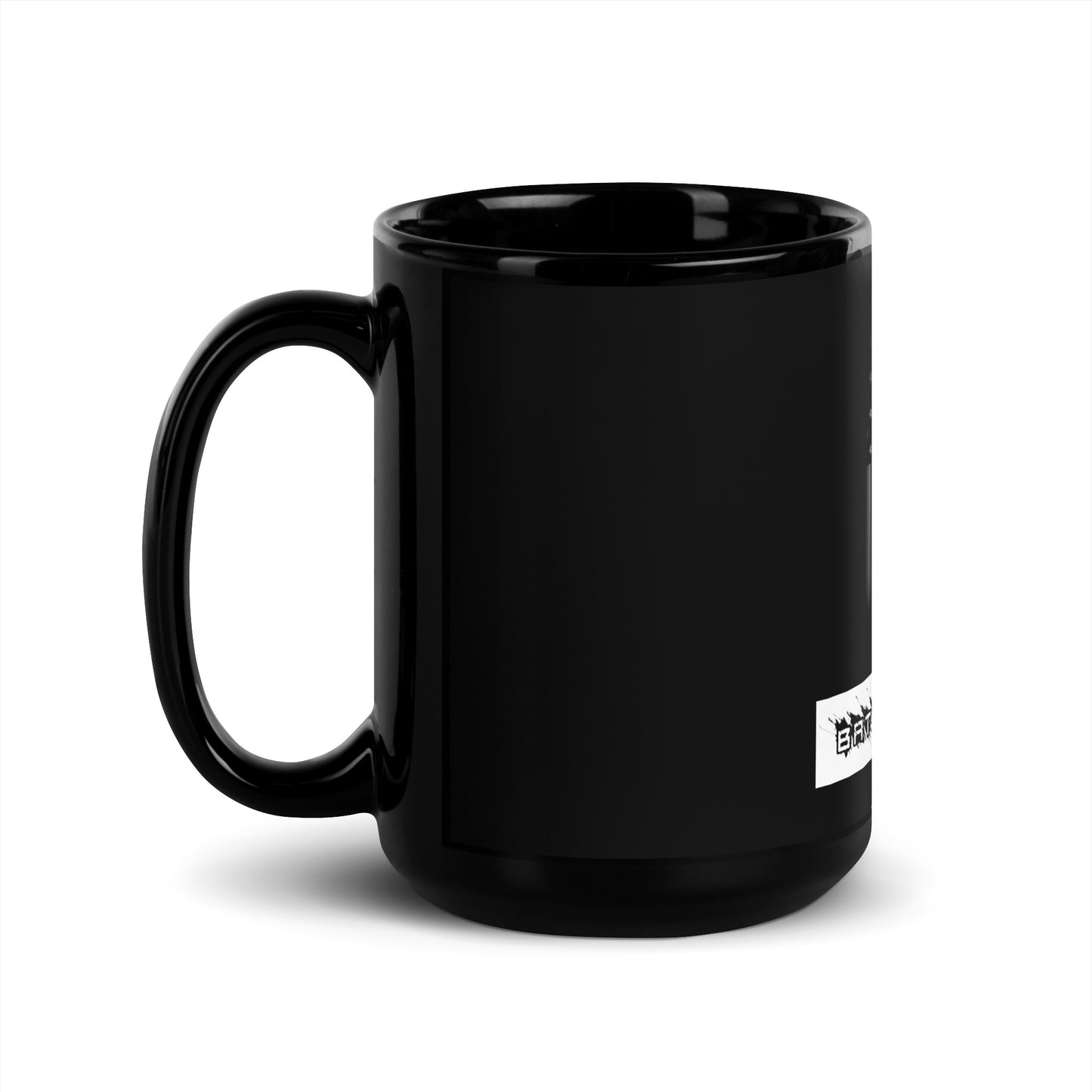 BNA LTD Black Glossy Mug