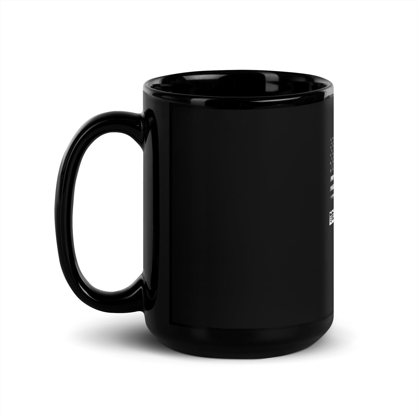 BNA LTD Black Glossy Mug
