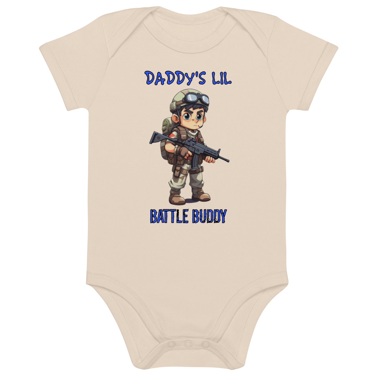 Battle Buddy baby bodysuit