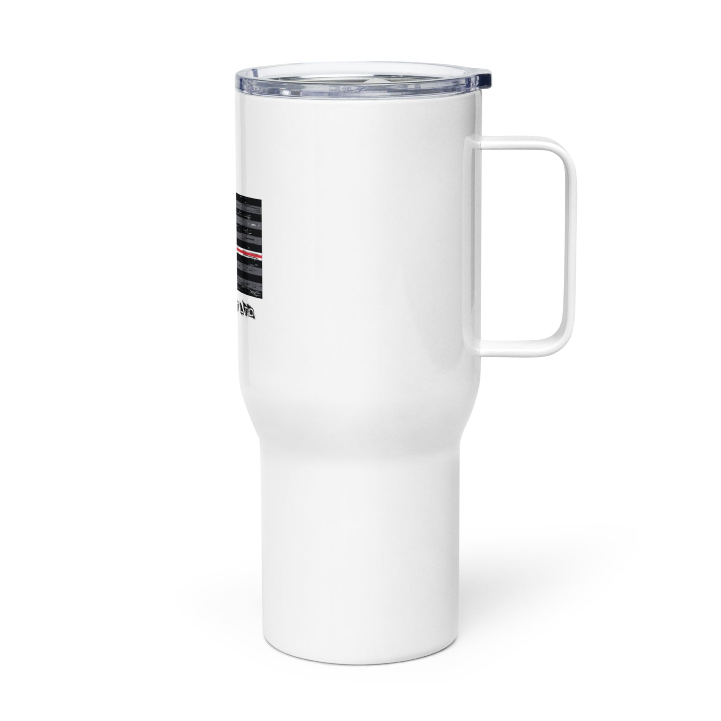 Thin Line NURSE Travel mug with a handle