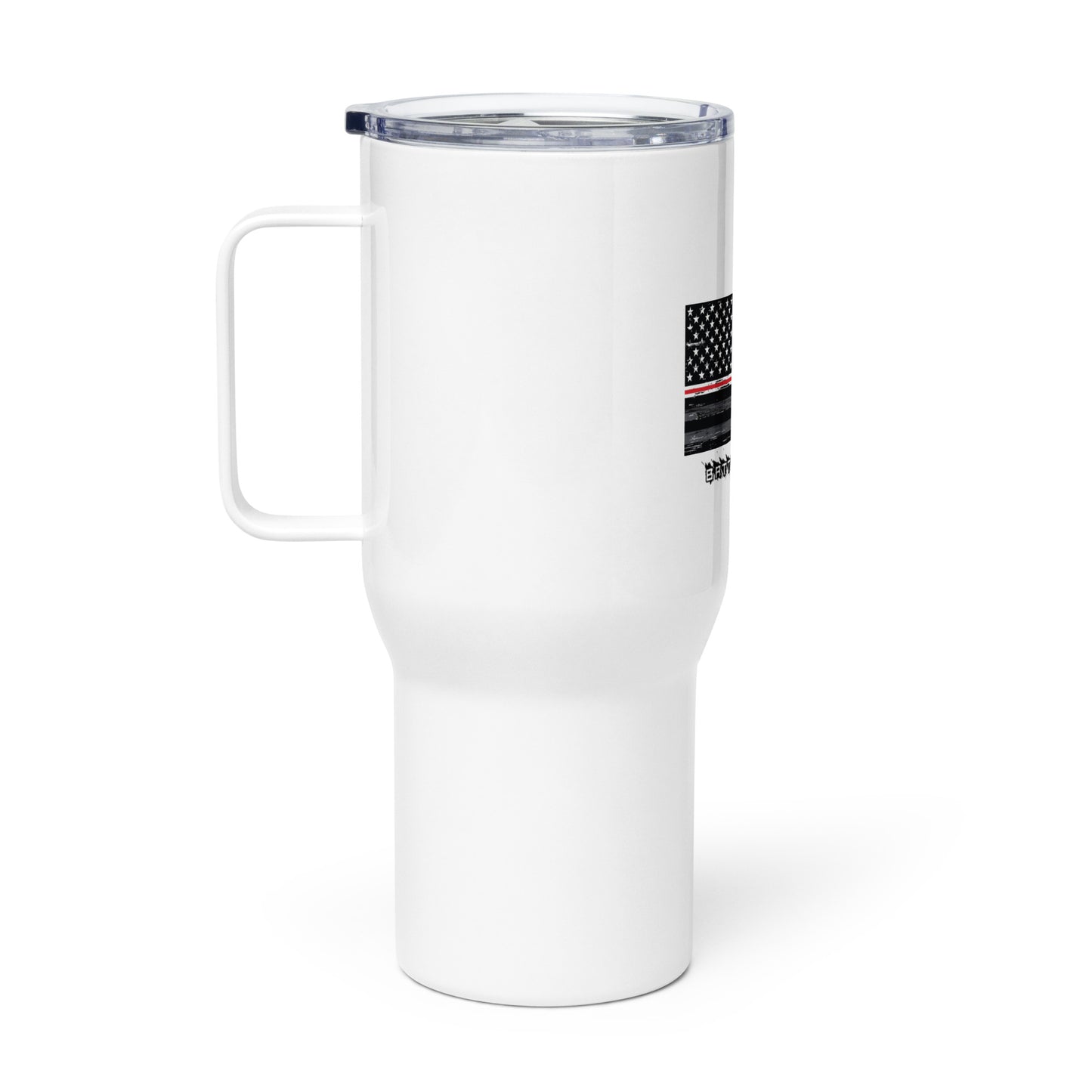 Thin Line NURSE Travel mug with a handle