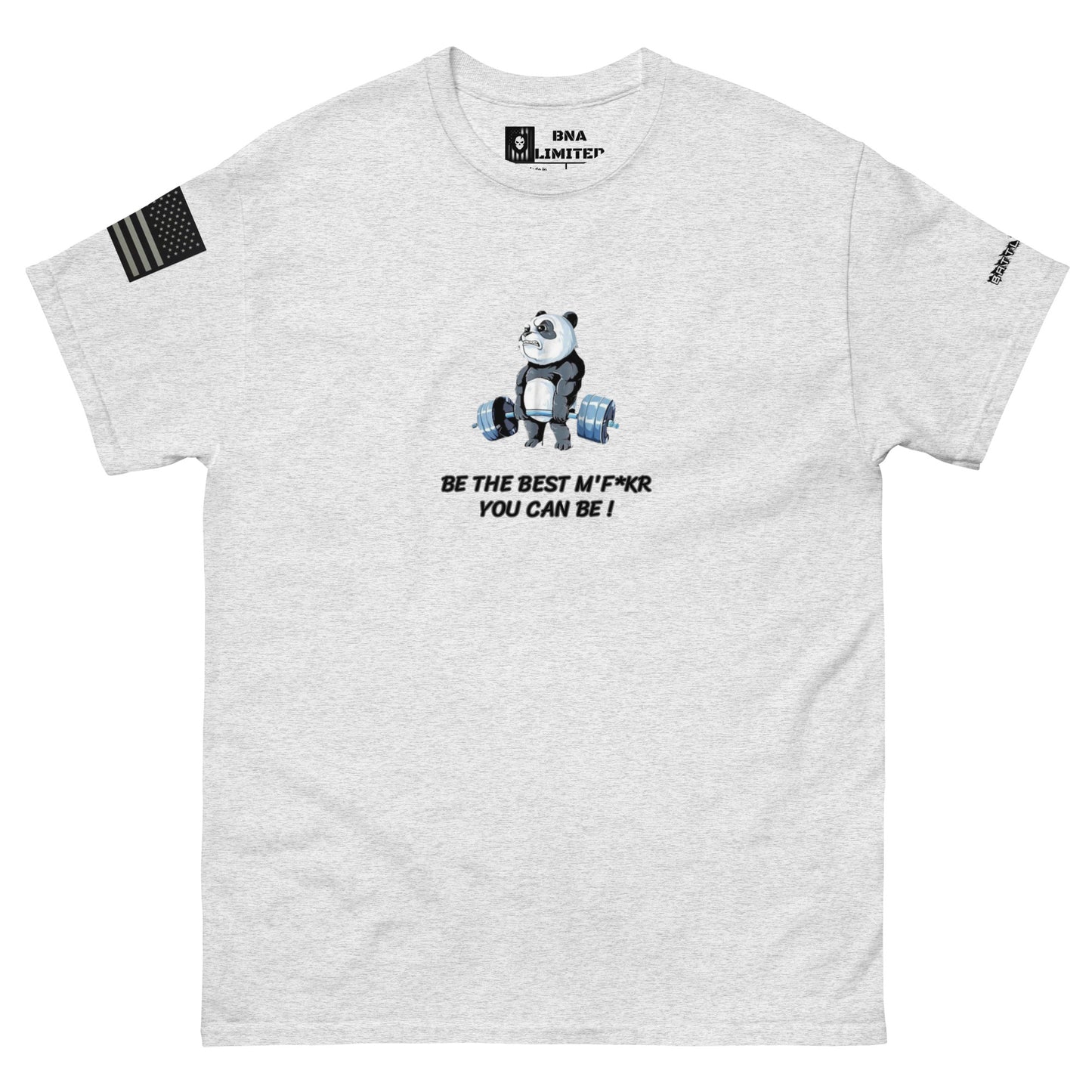 BNA LTD Panda lift gym T shirt