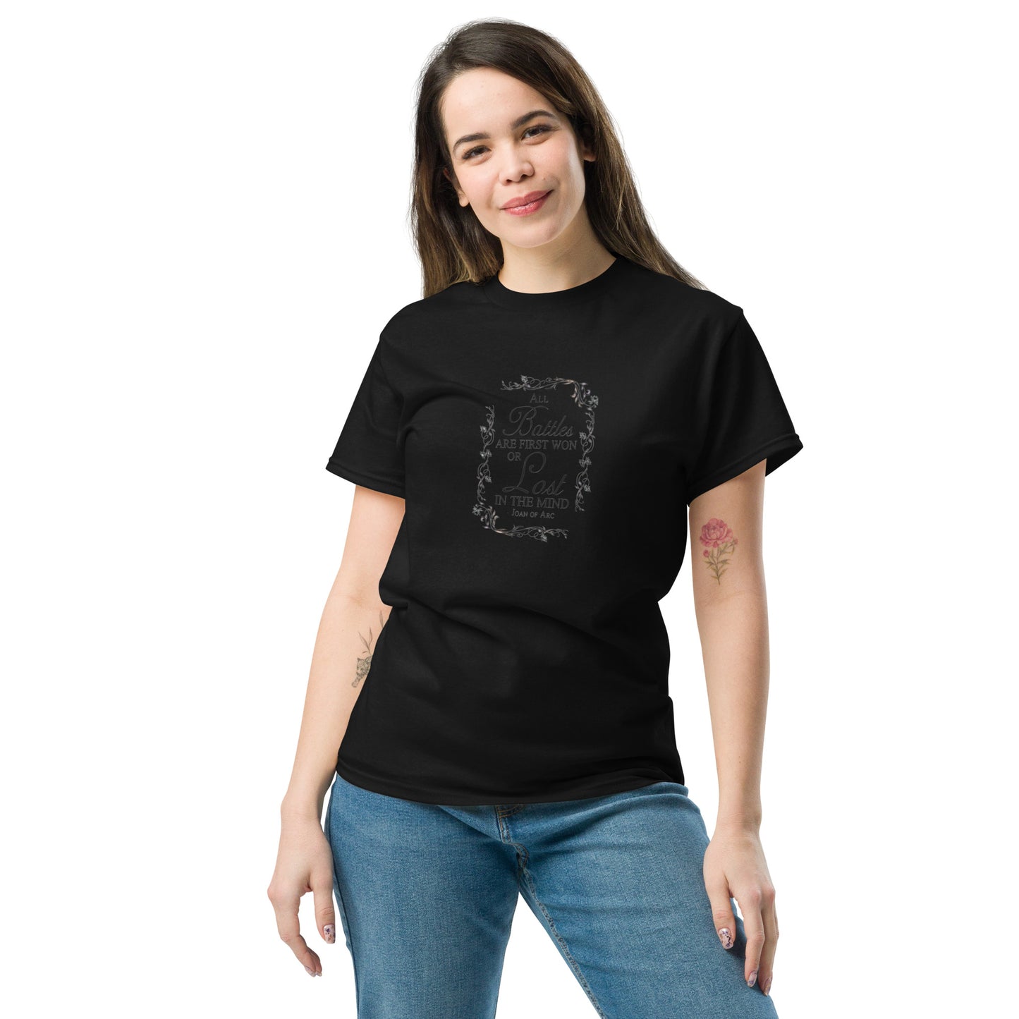 Joan of Arc quote T-shirt