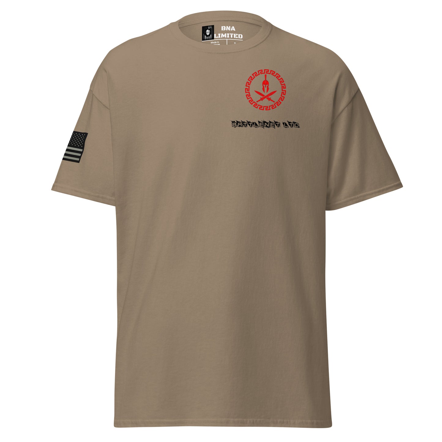 BNA LTD Spartan emblem T shirt