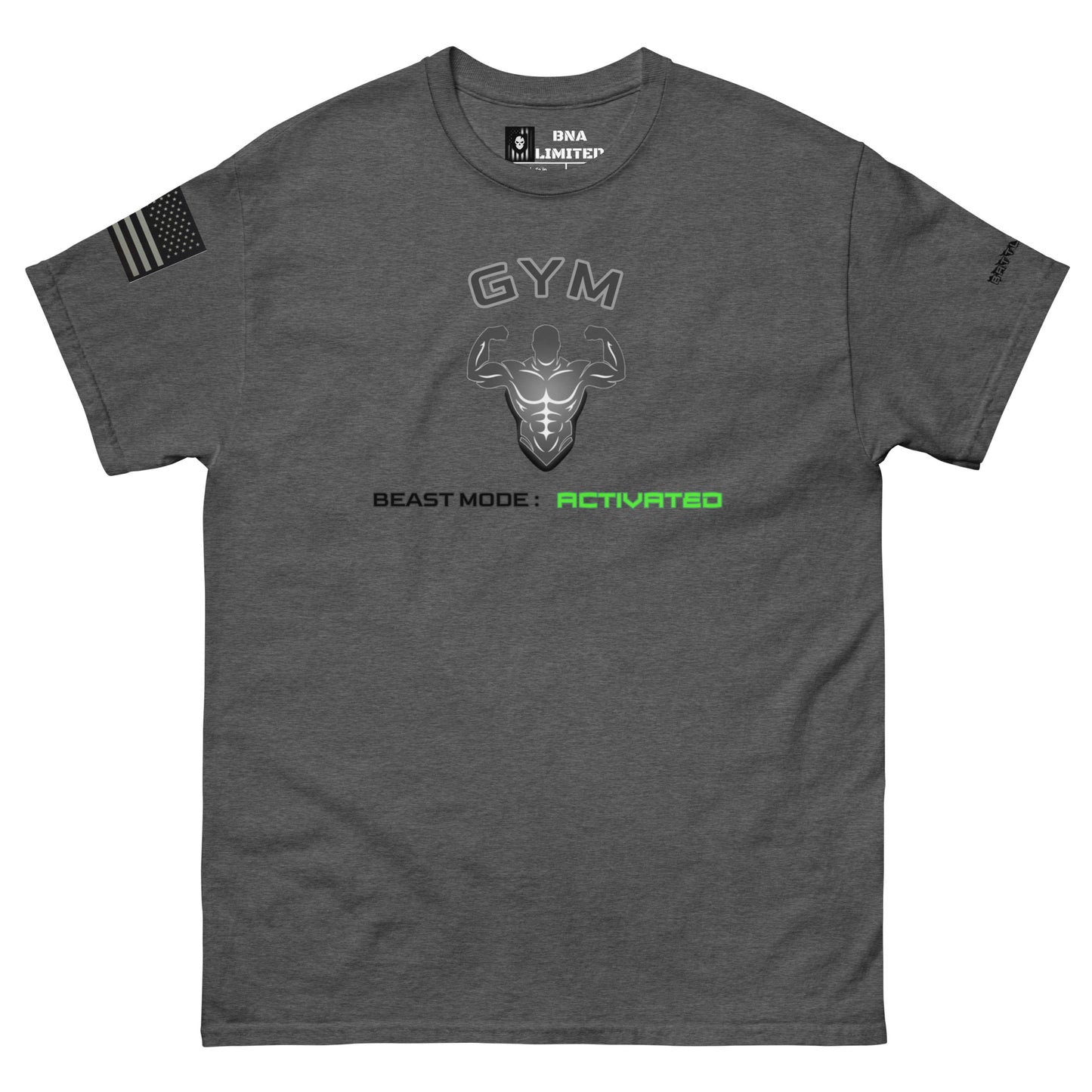 BNA LTD Beast mode gym T shirt