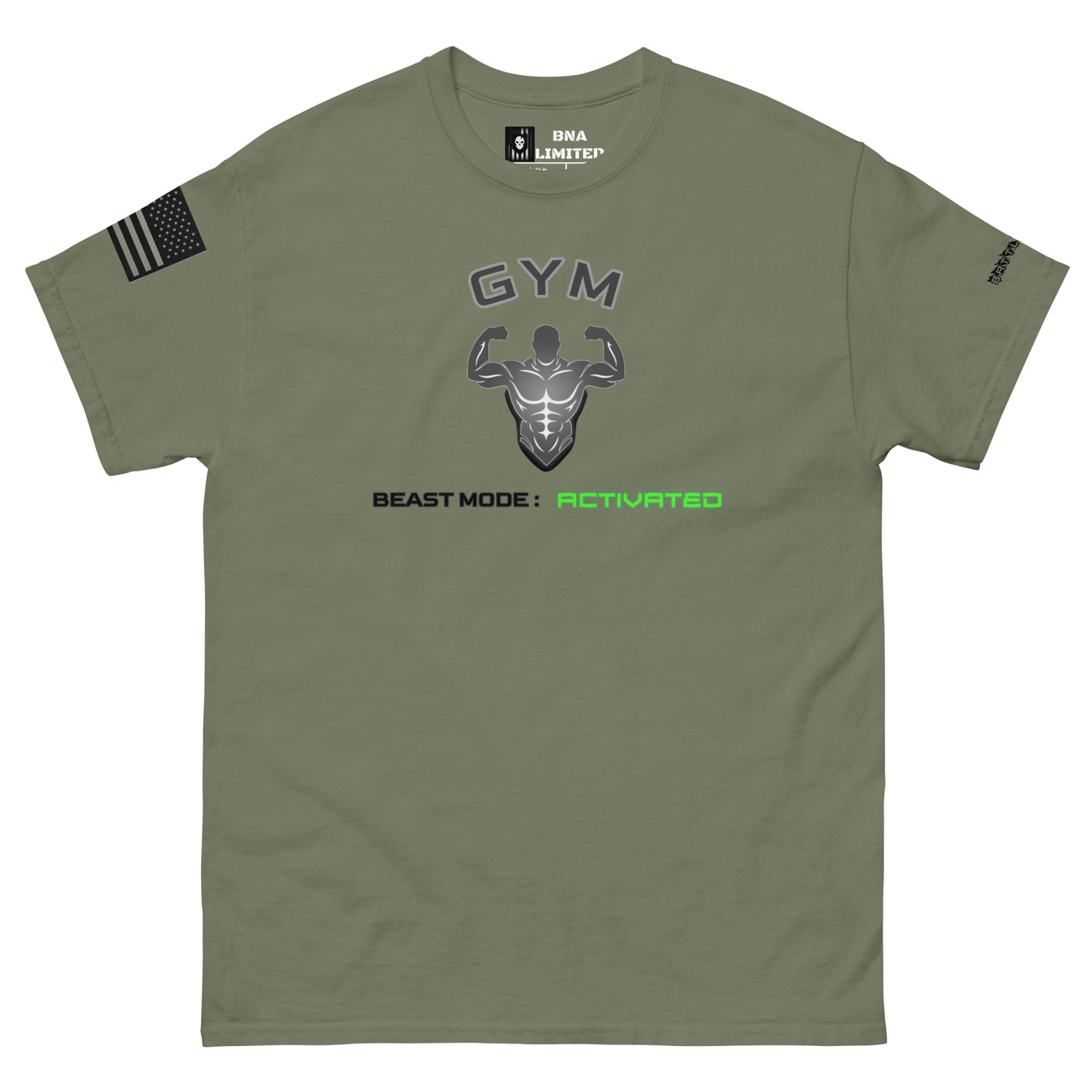 BNA LTD Beast mode gym T shirt