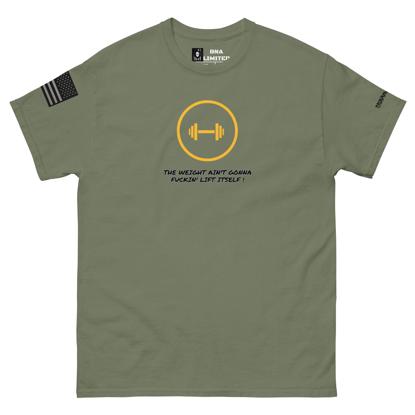 BNA LTD Dumbbell gym T shirt