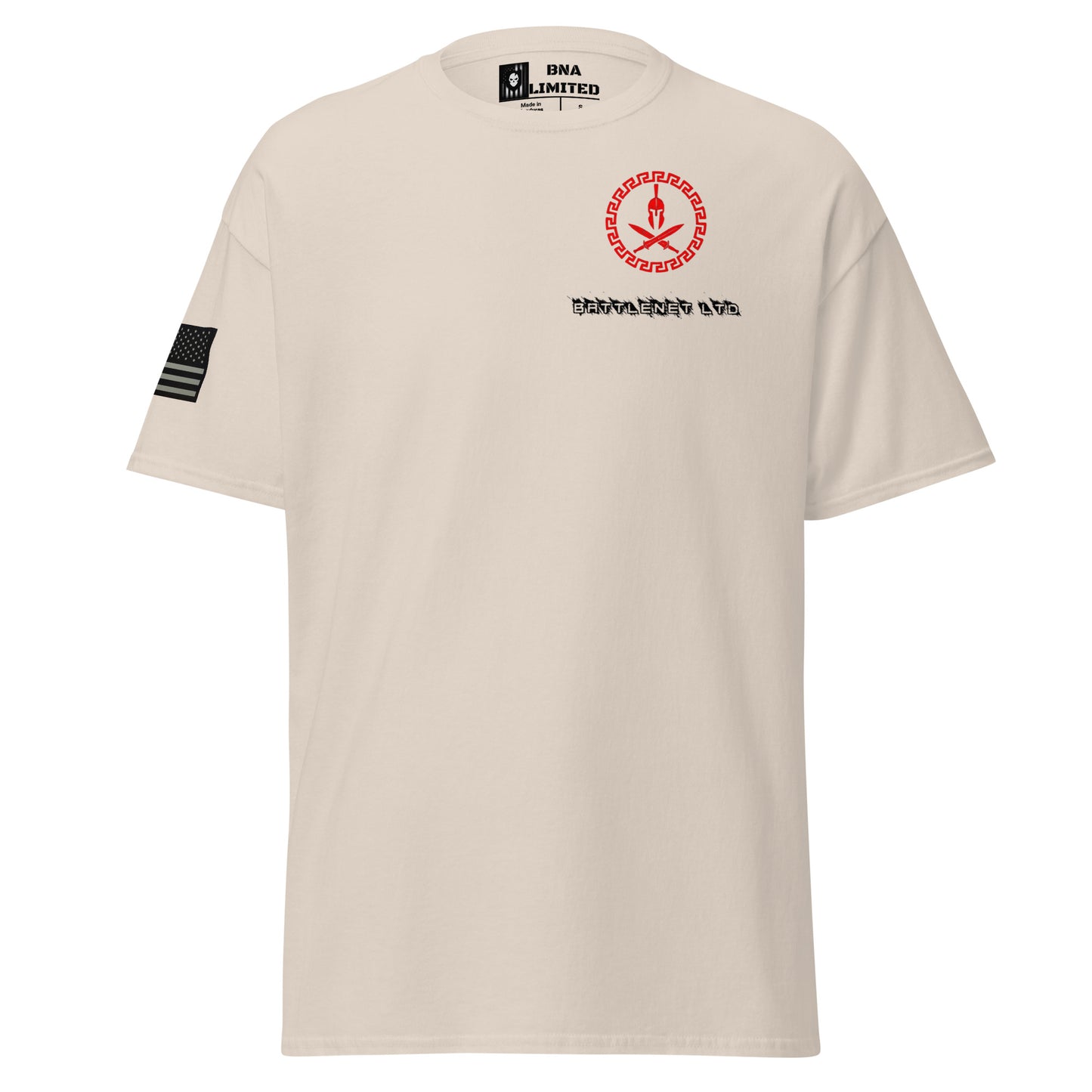 BNA LTD Spartan emblem T shirt