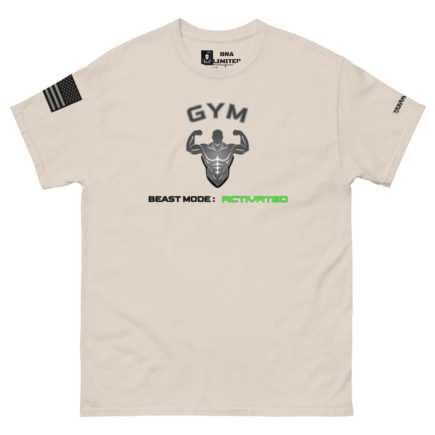 BNA LTD Beast mode gym T shirt