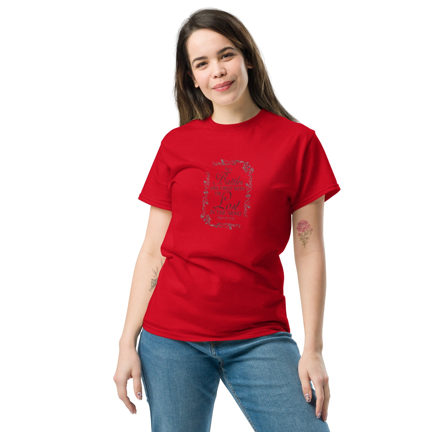 Joan of Arc quote T-shirt